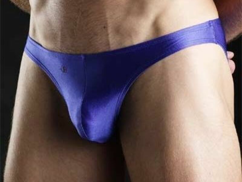 Мужские трусы слипы синие Joe Snyder Navy Brief 4816