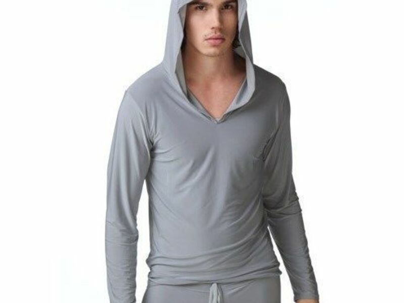 Мужская кофта серая N2N Dream Hoodie Grey 13443