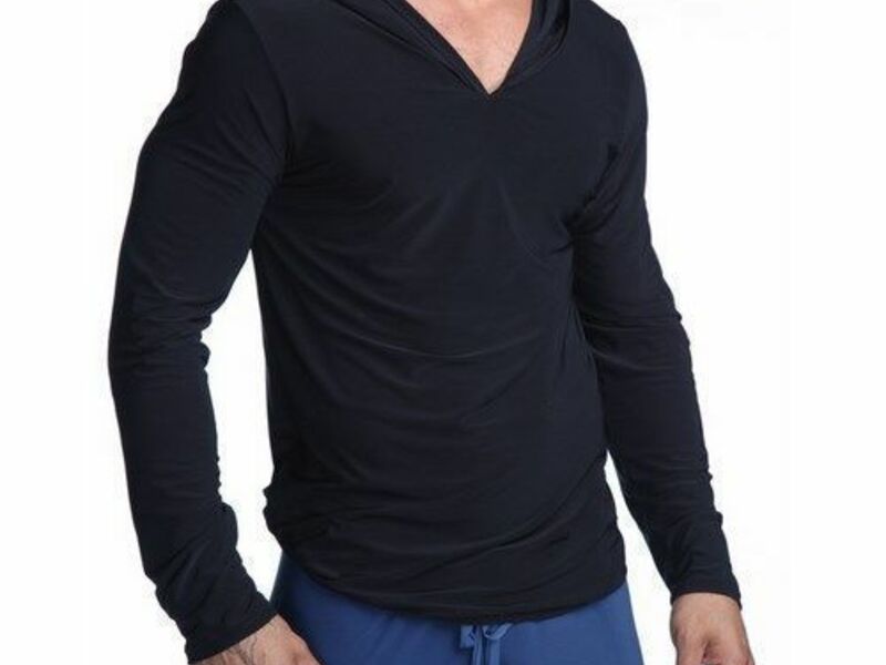 Мужская кофта черная N2N Dream Hoodie Black 13445