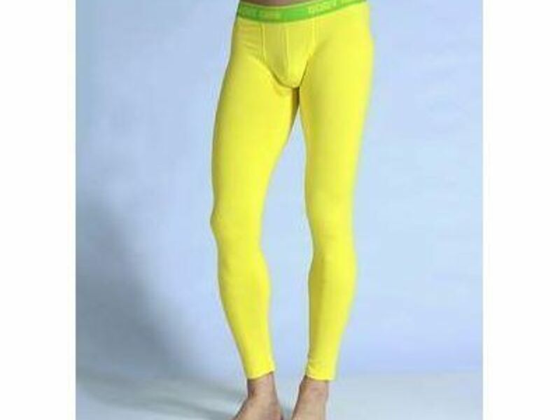 Мужские кальсоны желтые Good Men Wear Long Johns 14922