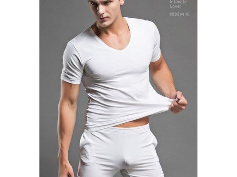 Мужская футболка белая Superbody WHITE 18472