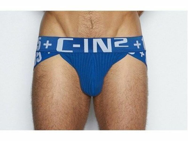 Мужские трусы слипы X синие C-IN2 22579