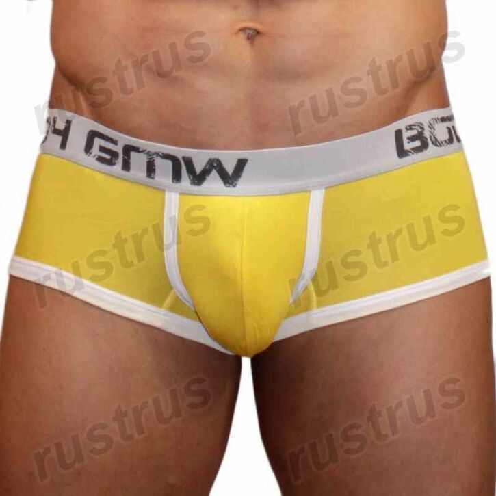 Мужские трусы хипсы желтые GMW 27495