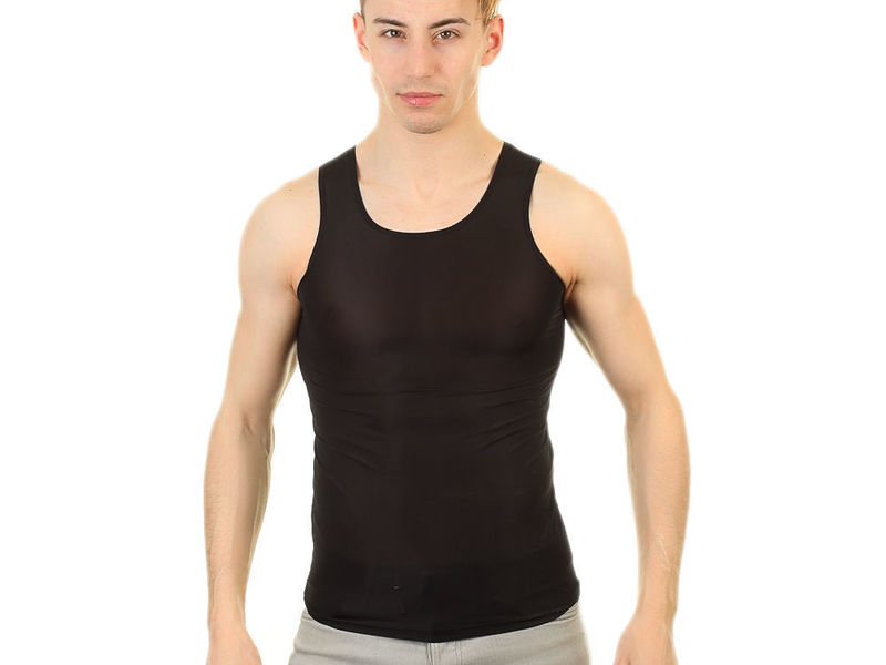 Мужская майка черная Manstore  ms08 29614