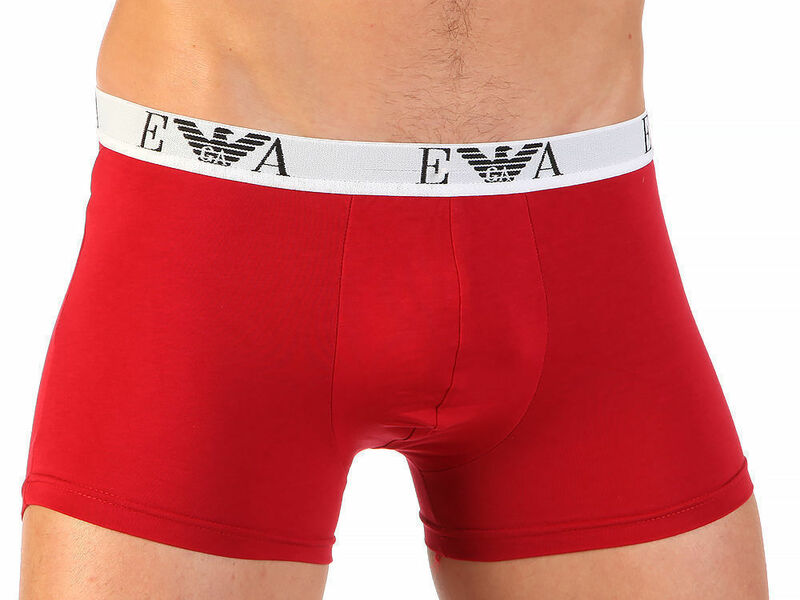 Мужские трусы боксеры Emporio Armani красные 33183
