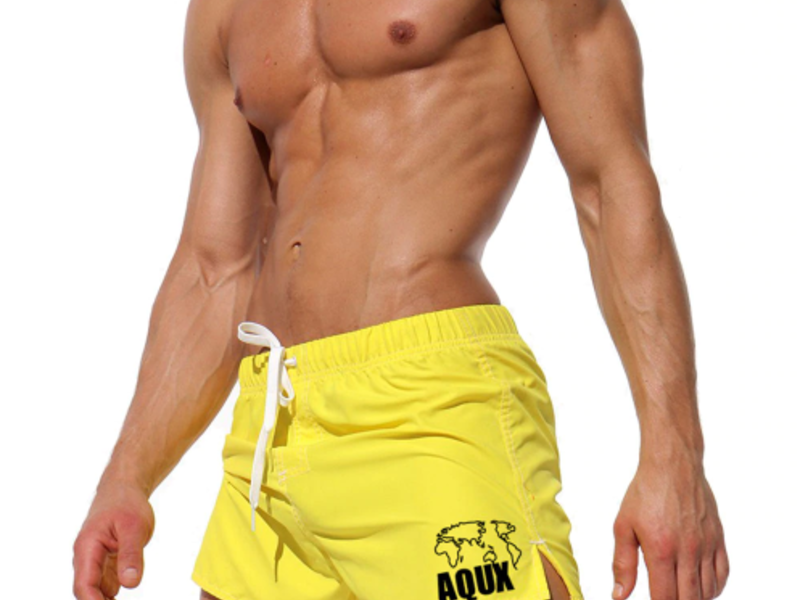 Мужские шорты желтые Aqux 35259