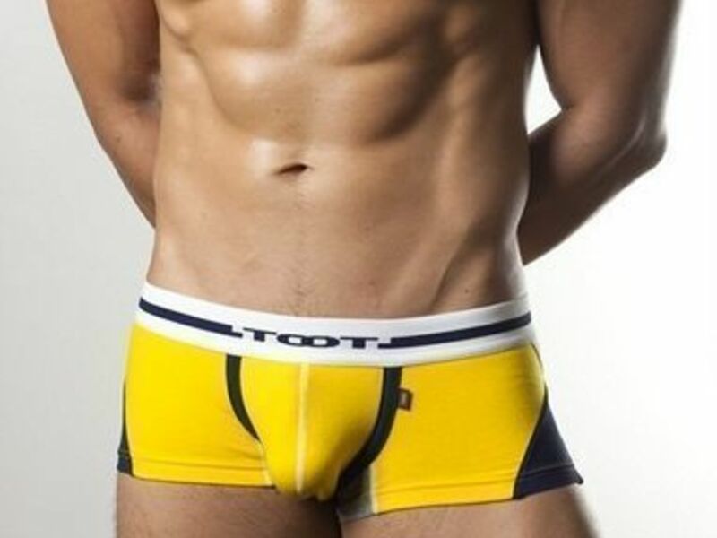 Мужские трусы хипсы TOOT Sports Binder Boxer Yellow TT00059 37992