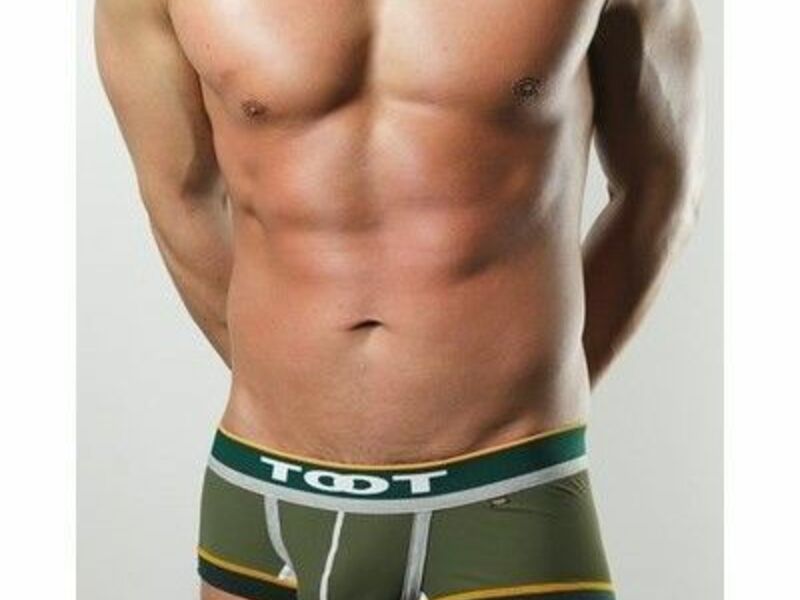 Мужские трусы хипсы оливковые TOOT Olive Hip Boxer TT00101 38019