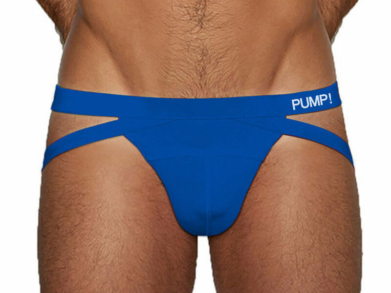 Мужские трусы джоки синие PUMP! PU043 42172