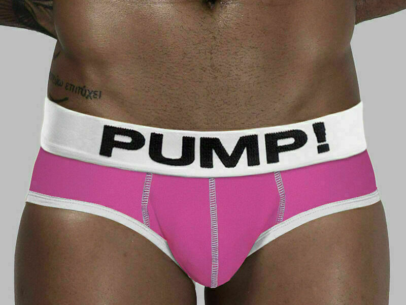 Мужские трусы брифы фуксия PUMP! PU013 42178