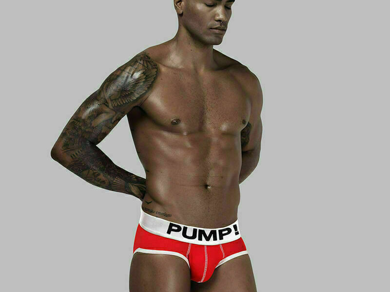 Мужские трусы брифы красные PUMP! PU013 42179
