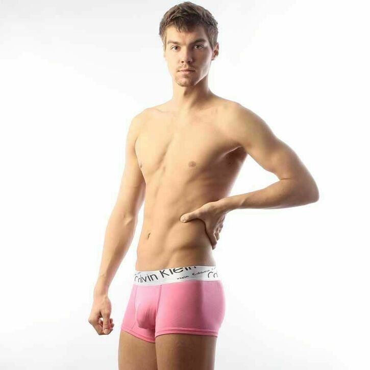 pink calvin klein boxers