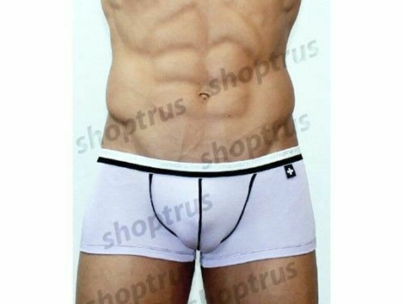 Мужские трусы хипсы сиреневые Andrew Christian 42713