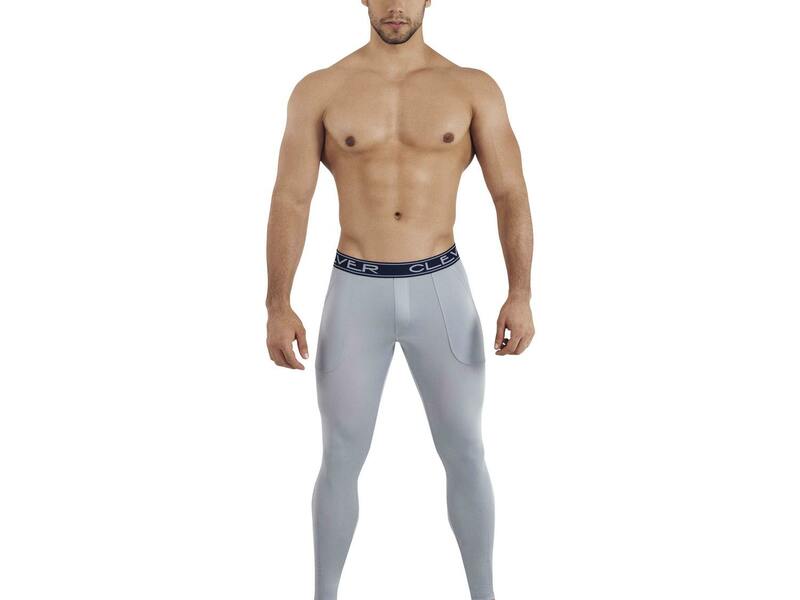 Мужские кальсоны серые Clever NEWPORT LONG PANT 032012 44536
