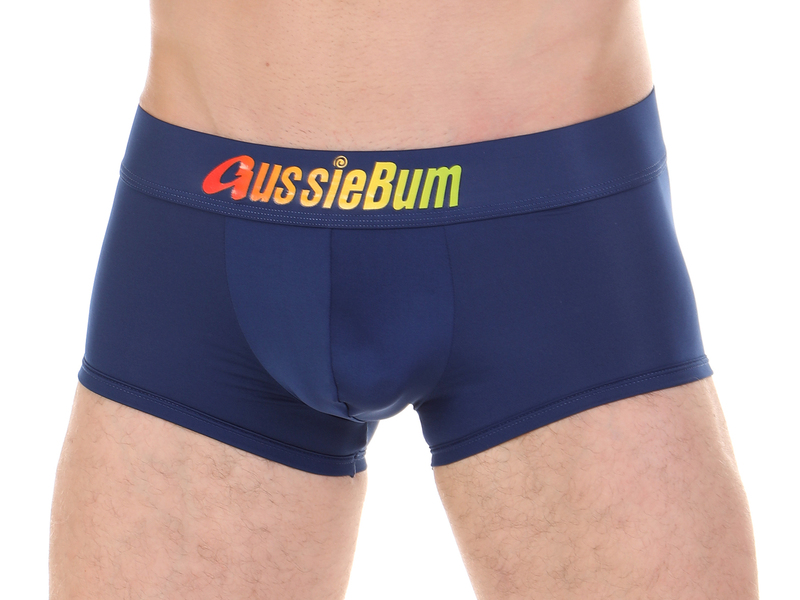 Мужские трусы боксеры тёмно-синие AussieBum 45249