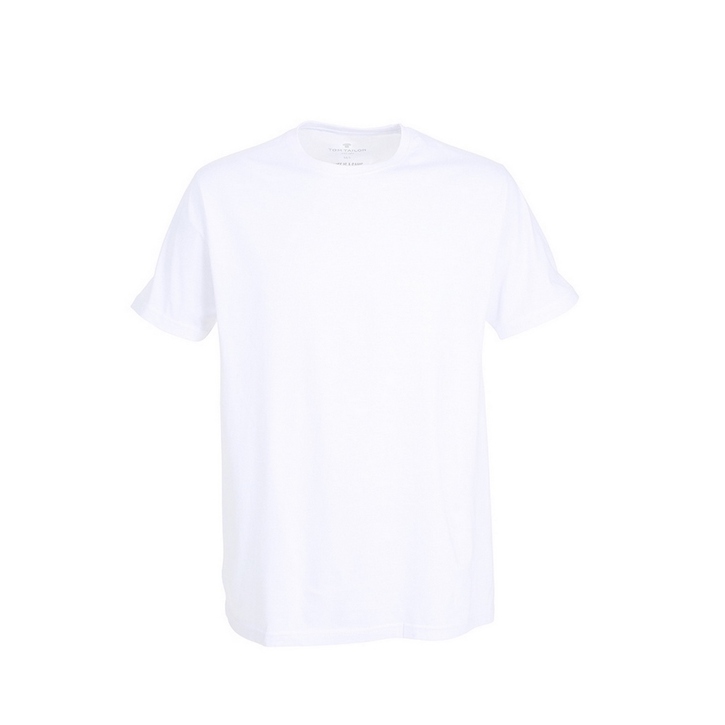 Мужская футболка белая Tom Tailor 7183/5609 1000 46247