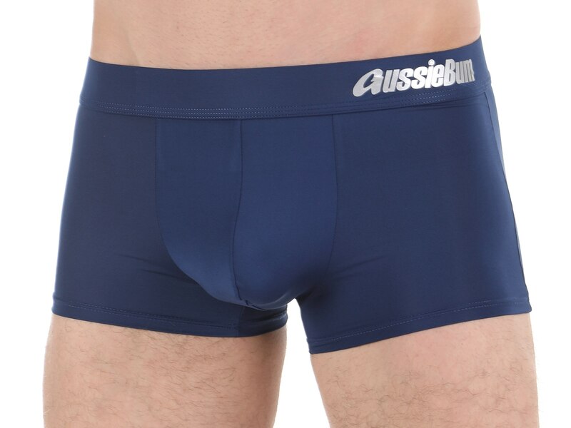 Мужские трусы боксеры темно-синие AussieBum 46466