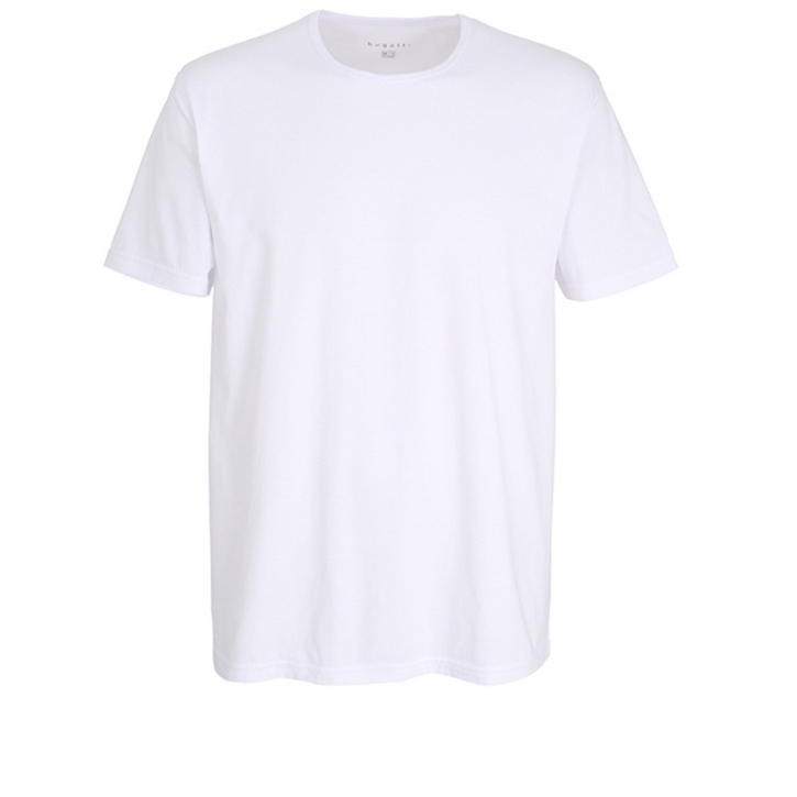 Мужская футболка белая (2 шт.) BUGATTI 50079/6061 110 47160
