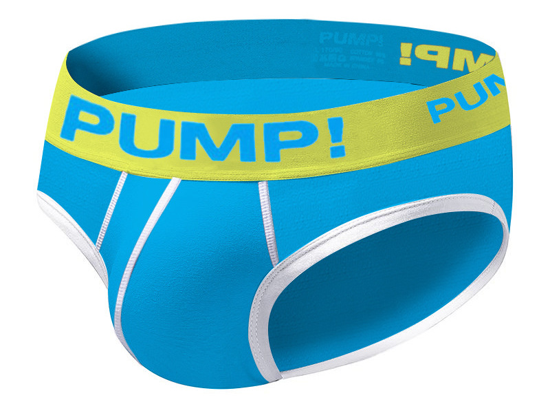 Мужские трусы слипы голубые PUMP! PU5107 47380