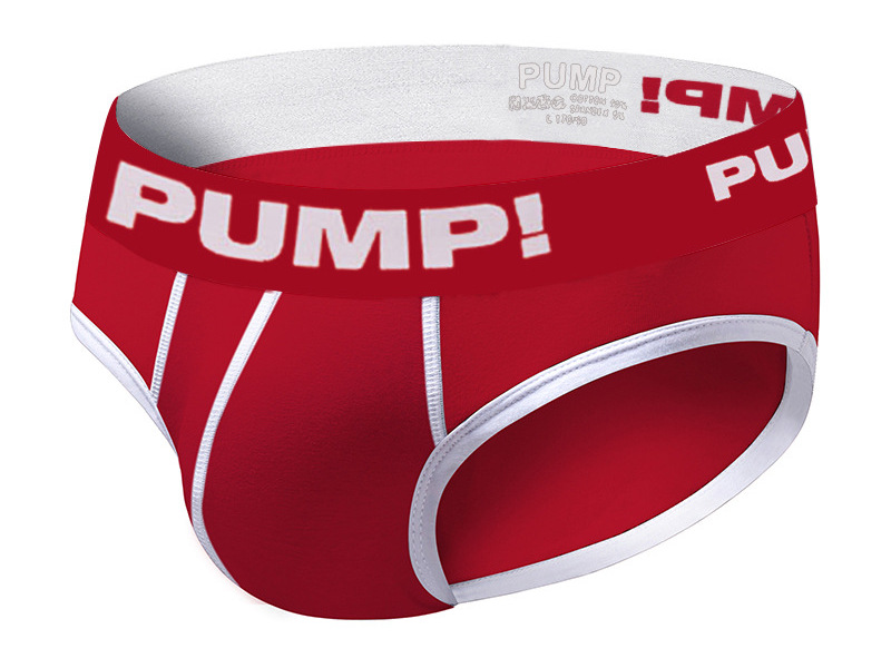 Мужские трусы слипы красные PUMP! PU5107 47381