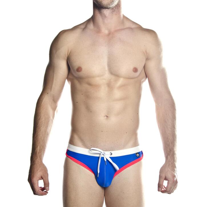 Мужские плавки синие Andrew Christian Active Bikini  47021