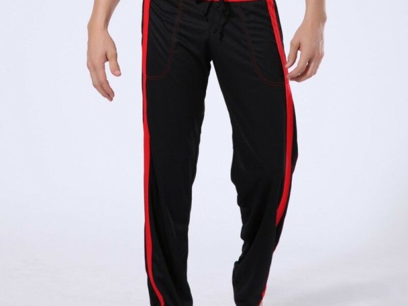 Мужские спортивные штаны черные WJ 9192-2 47819
