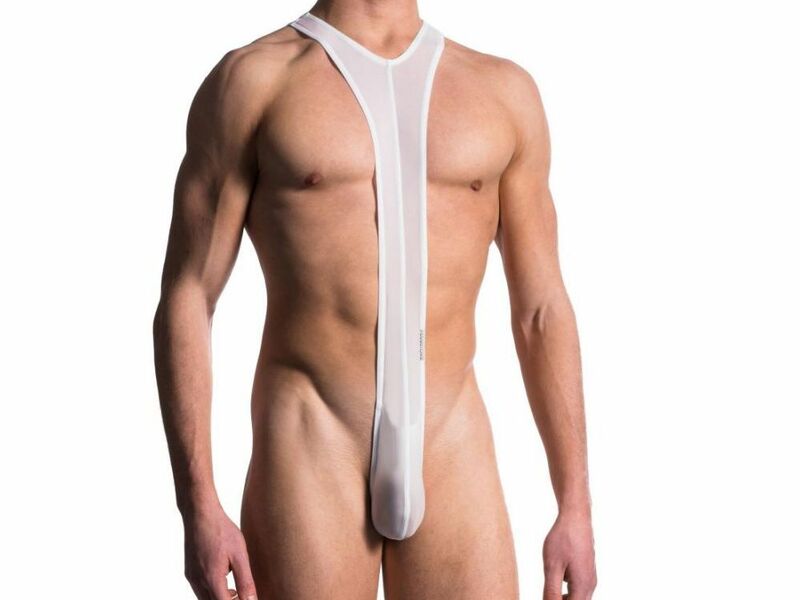 Манкини белое Manstore Stola White Thong 48808