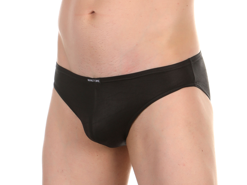 Мужские трусы слипы черные Manstore 48957