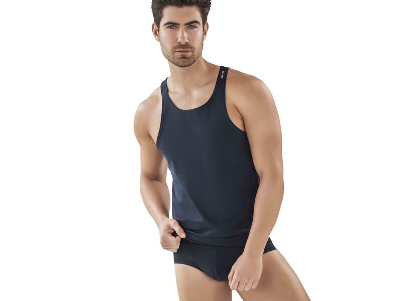 Мужская майка черная Clever PROGRESS TANK-TOP 039411 49158