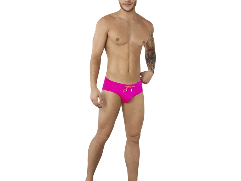 Мужские плавки фуксия Clever TROPIC PARTY SWIMSUIT BRIEF 096606 49482