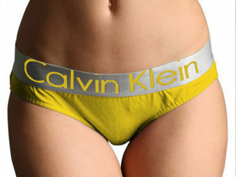 Женские трусы слипы желтые  Women Panty Yellow 49583