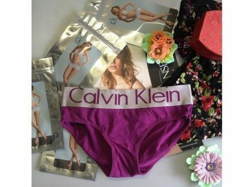 Женские трусы слипы баклажановые  Women Panty Violet 49584