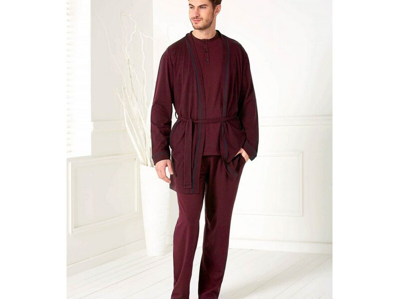 Комплект одежды домашний для мужчин бордовый Doreanse 4500 49813