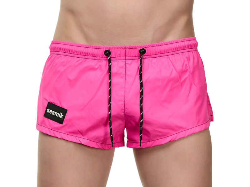 Мужские шорты фуксия Sesmik ALEX COLORS PINK 49620