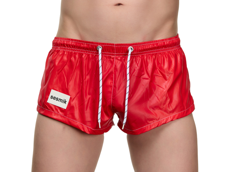 Мужские шорты красные Sesmik ALEX COLORS RED 49622