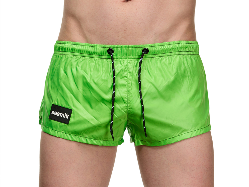Мужские шорты салатовые Sesmik ALEX COLORS LEMON 49625