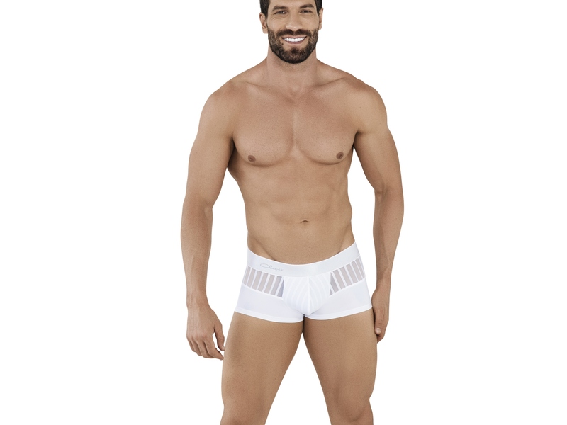 Мужские трусы хипсы белые с сетчатыми вставками Clever LUCERNA LATIN BOXER 103201 50085