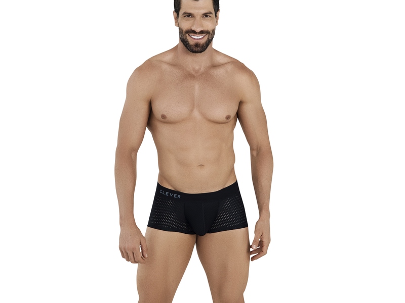 Мужские трусы хипсы черные Clever ZURICH LATIN BOXER 102711 50088