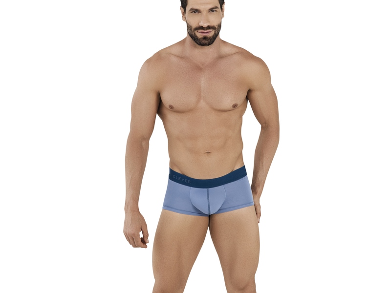 Мужские трусы хипсы голубые Clever OBWALDEN LATIN BOXER 103807 50105