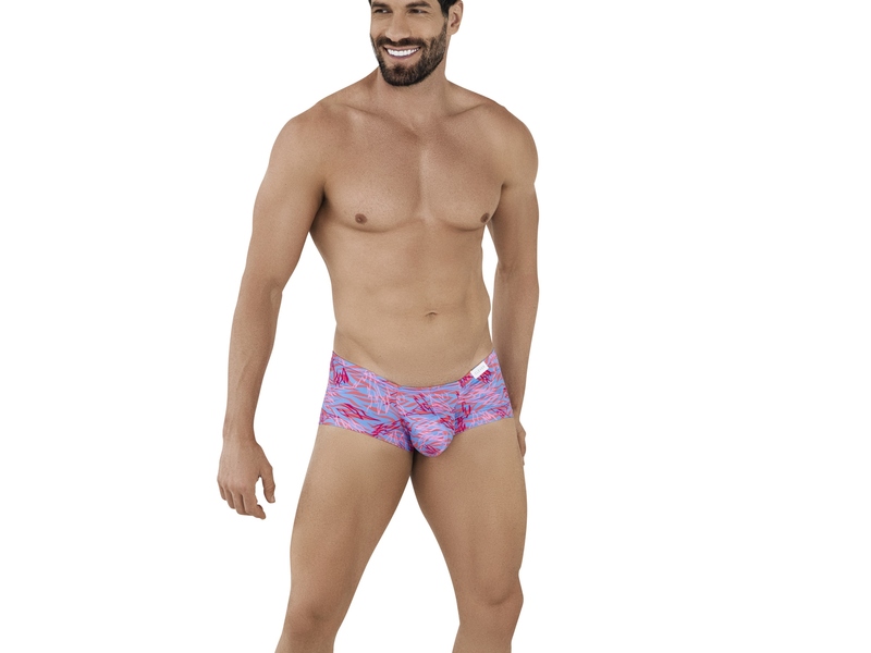 Мужские трусы хипсы цвета фуксия с рисунком Clever ZUG LATIN BOXER 104106 50116
