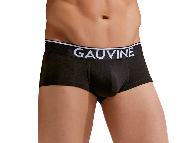 Мужские трусы хипсы черные GAUVINE 3005 49928
