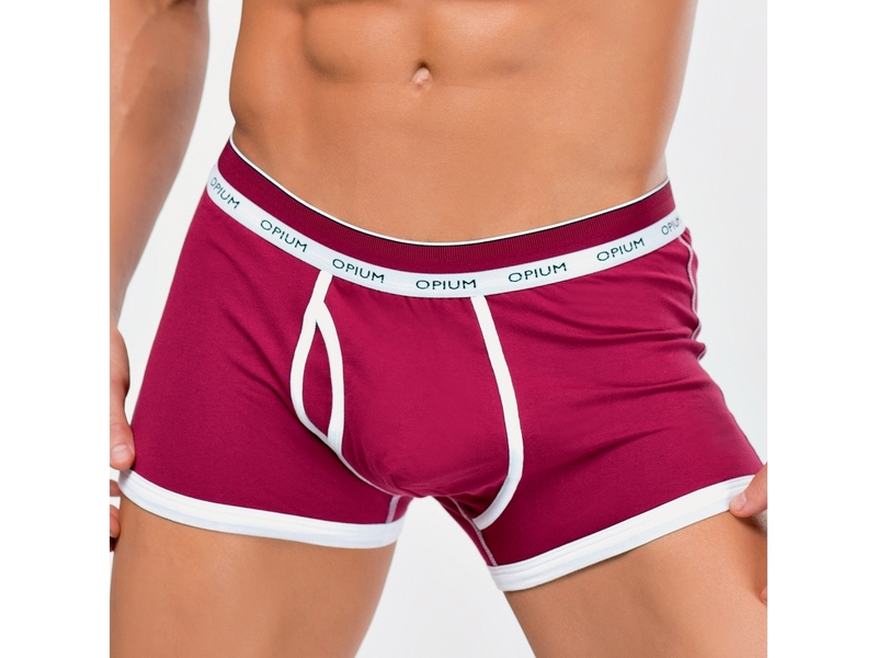 Мужские трусы боксеры розовые Opium Brief R114 50590