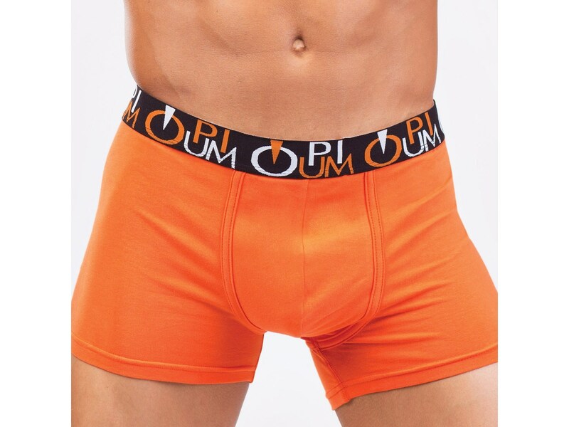 Мужские трусы боксеры оранжевые Opium Brief R118 50594