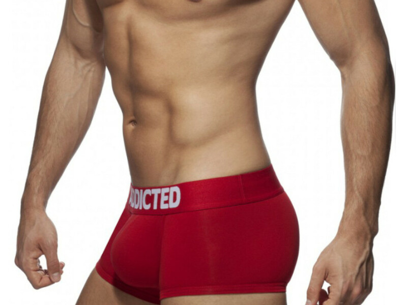 Мужские трусы хипсы красные Addicted 5021-8 50626
