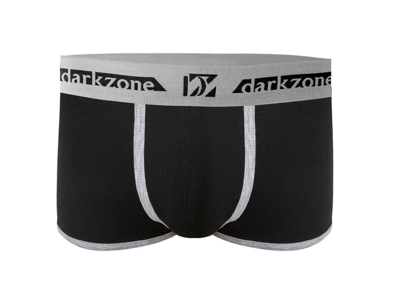 Мужские трусы боксеры черные DARKZONE DZN3226 50721