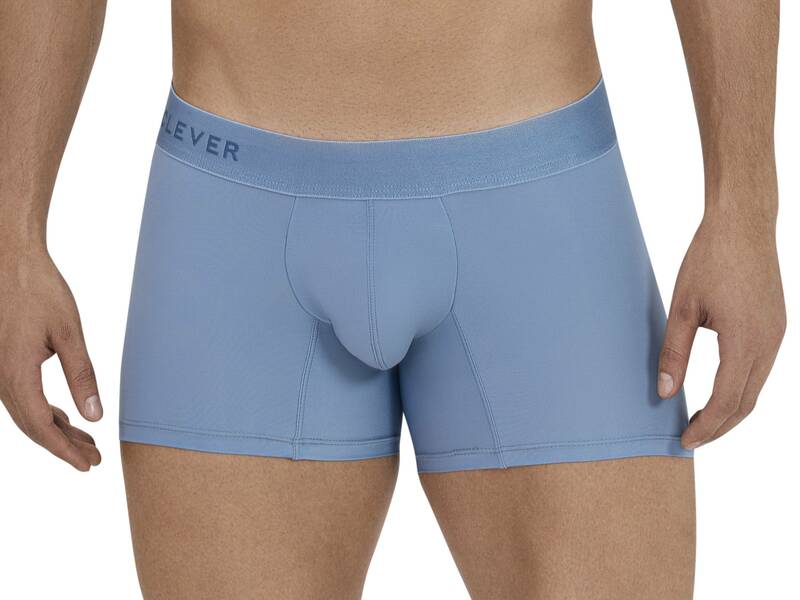 Мужские трусы боксеры голубые Clever VITAL BOXER 112607 50880