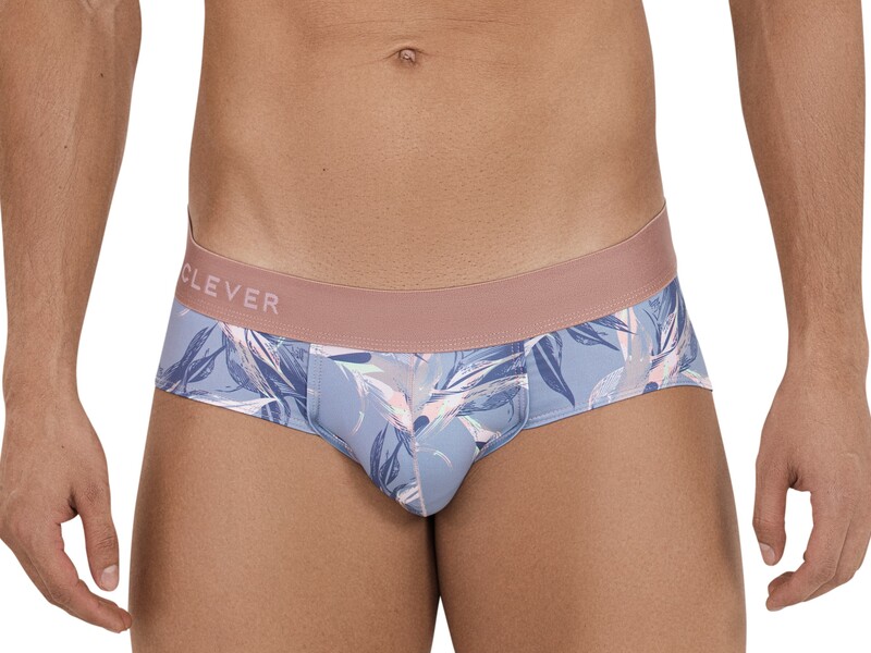 Мужские трусы брифы голубые с принтом Clever ARCANE CLASSIC BRIEF 113512 50891