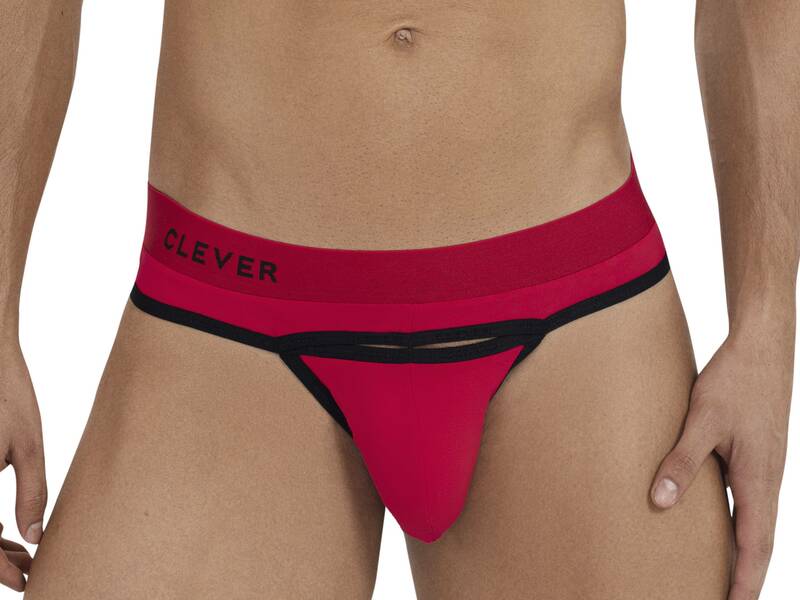 Мужские трусы слипы красные Clever CELESTIAL BRIEF 114605 50900