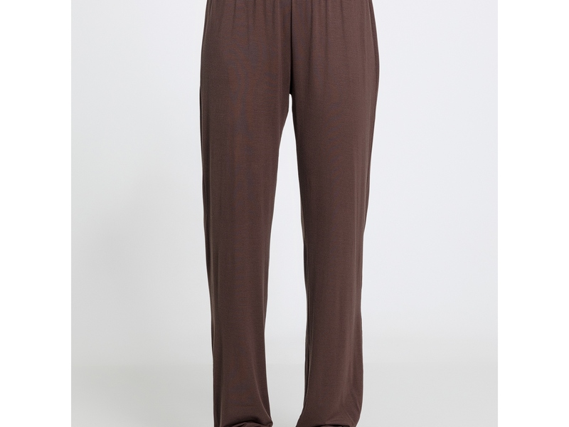 Женские брюки коричневые OROBLU Perfect Line VOBT67052 50975