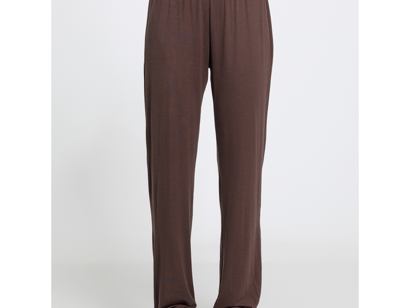 Женские брюки коричневые OROBLU Perfect Line VOBT67052 50975